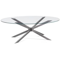 Deen Oval Cocktail Table