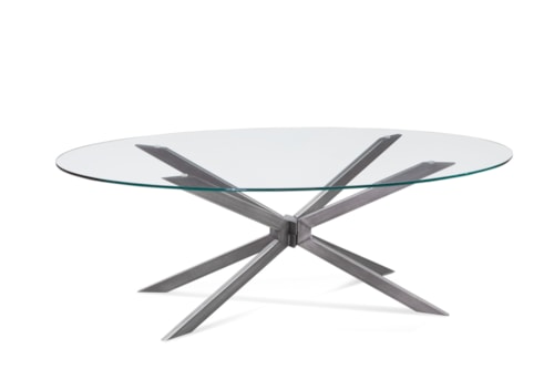 Deen Oval Cocktail Table