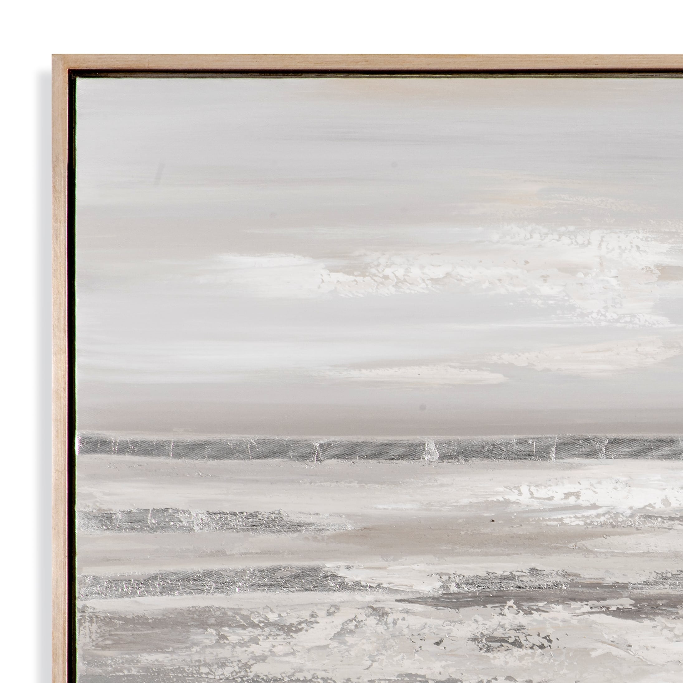 Silver Landscape Framed Art