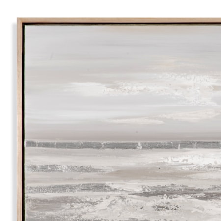 Silver Landscape Framed Art