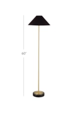 Bassett Mirror Floor Lamps Contemporary Metal Floor Lamp