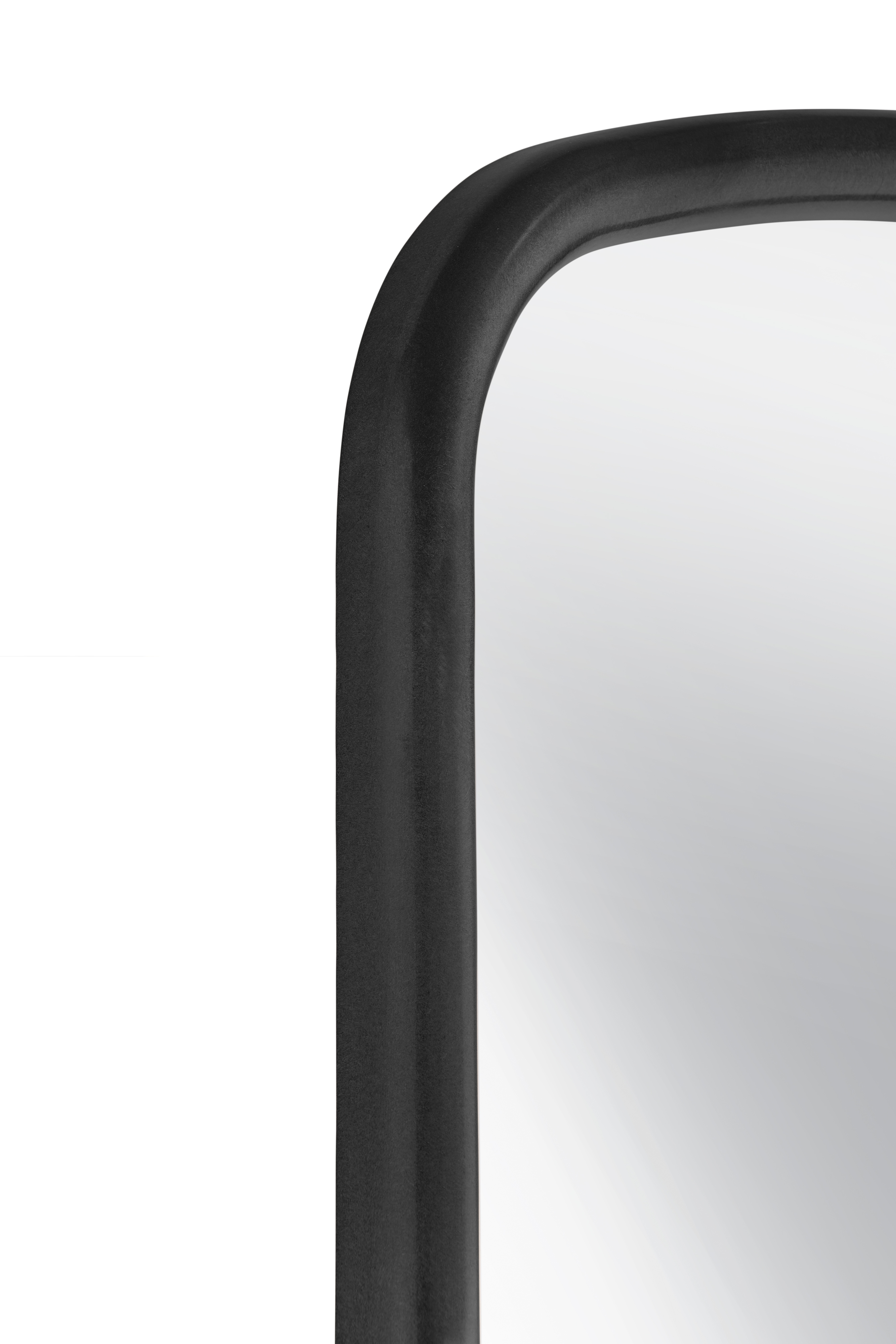 Brookings Floor Mirror - Black