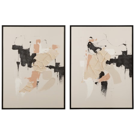 Intuitive Framed Canvas S/2