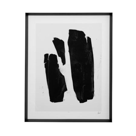 Triple Block Print II Framed Print
