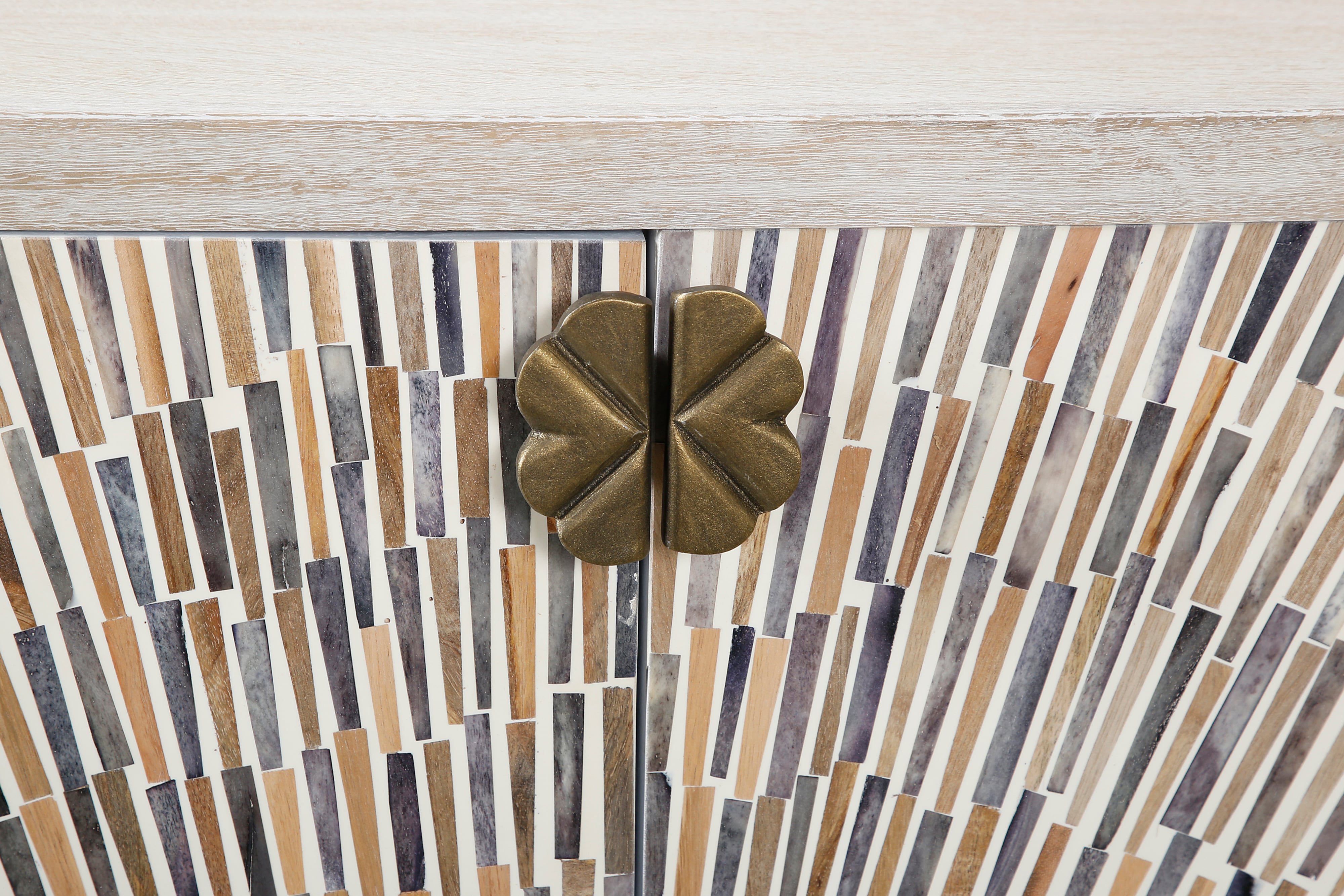 Bassett Mirror Servers 4-Door Server Cabinet