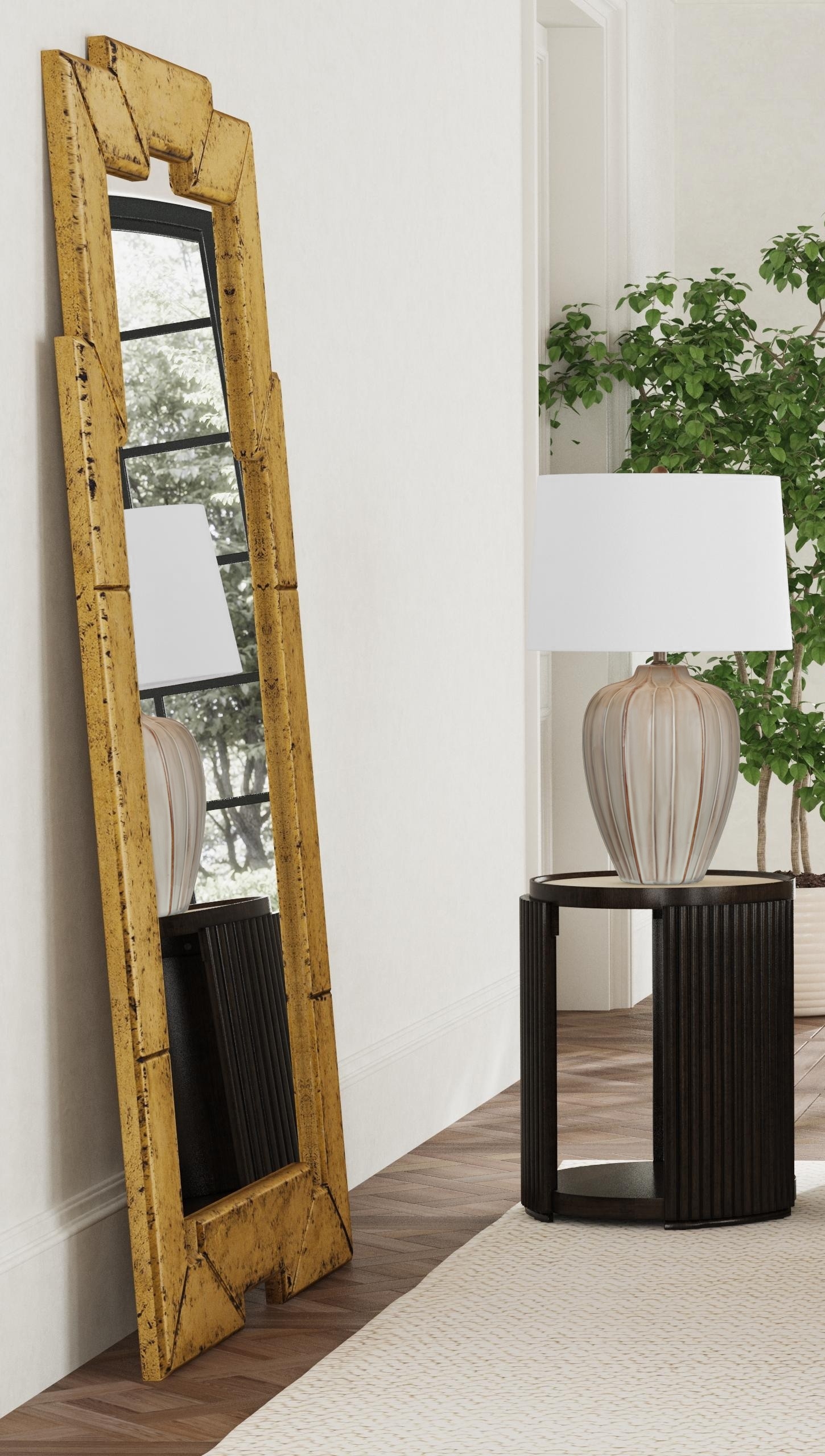 Bassett Mirror Floor Mirrors Metouro Floor Mirror