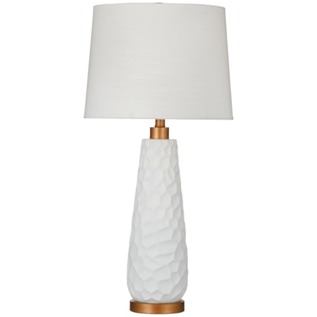Copeland White Table Lamp