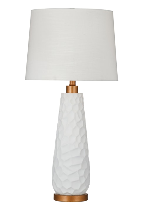 Copeland White Table Lamp