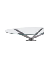 Bassett Mirror Deen Deen Oval Cocktail Table