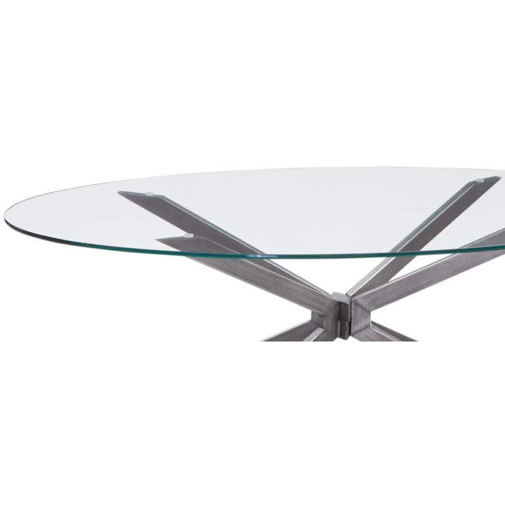 Bassett Mirror Deen Deen Oval Cocktail Table