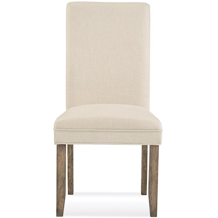 Transitional Upholstered Side Chair