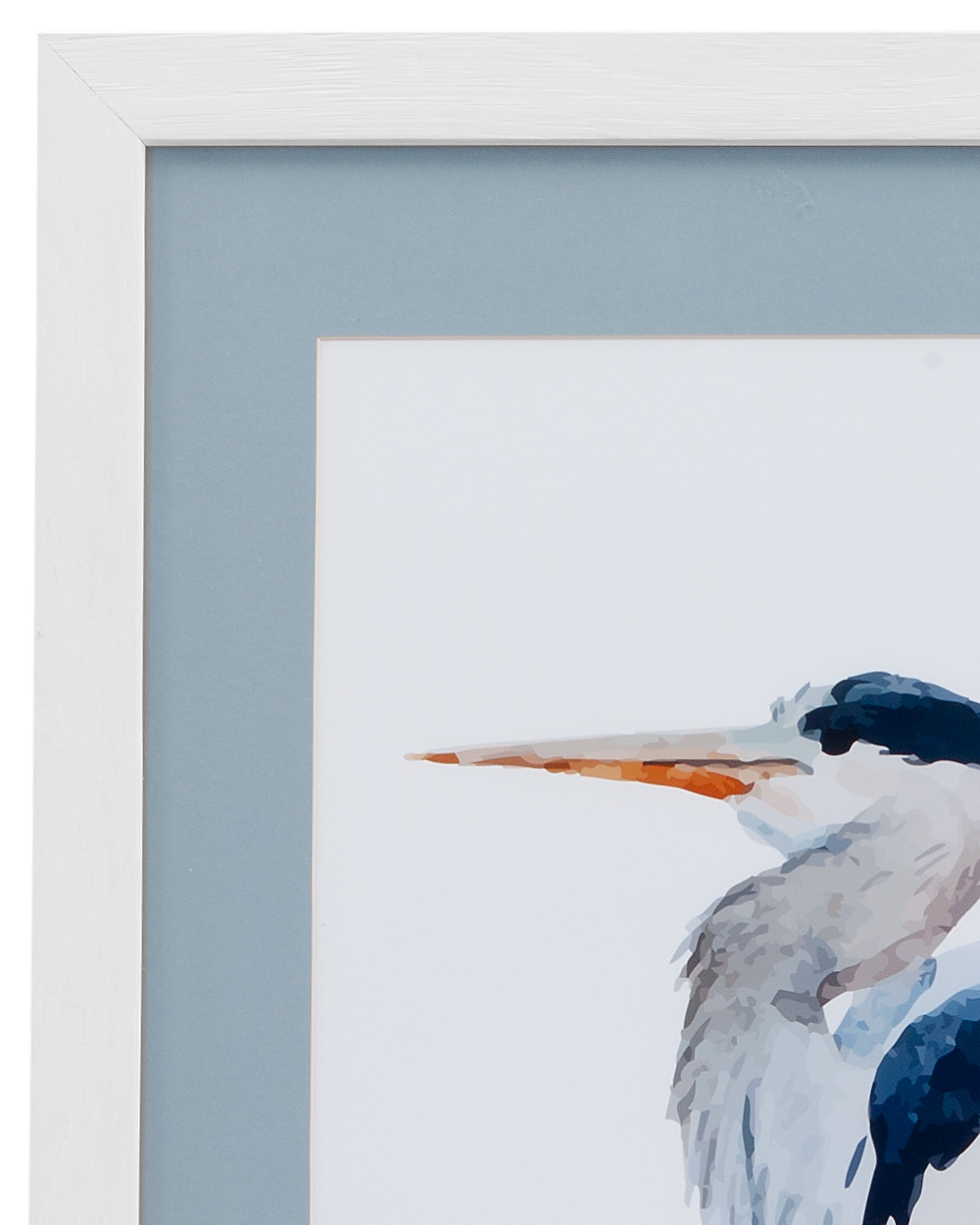 Heron III Framed Print