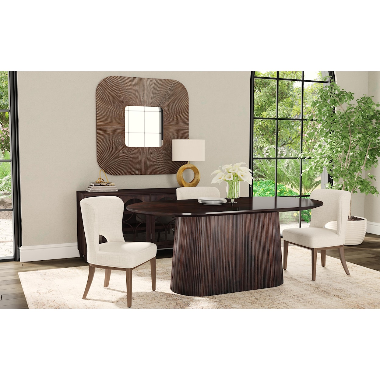 Bassett Mirror Dining Tables Oval Dining Table