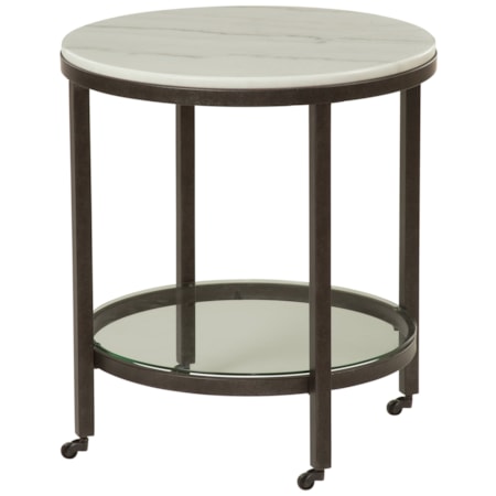 Whitman Round End Table