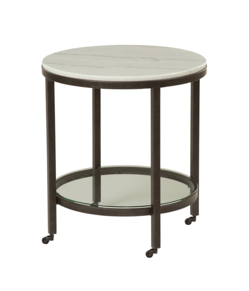 Whitman Round End Table