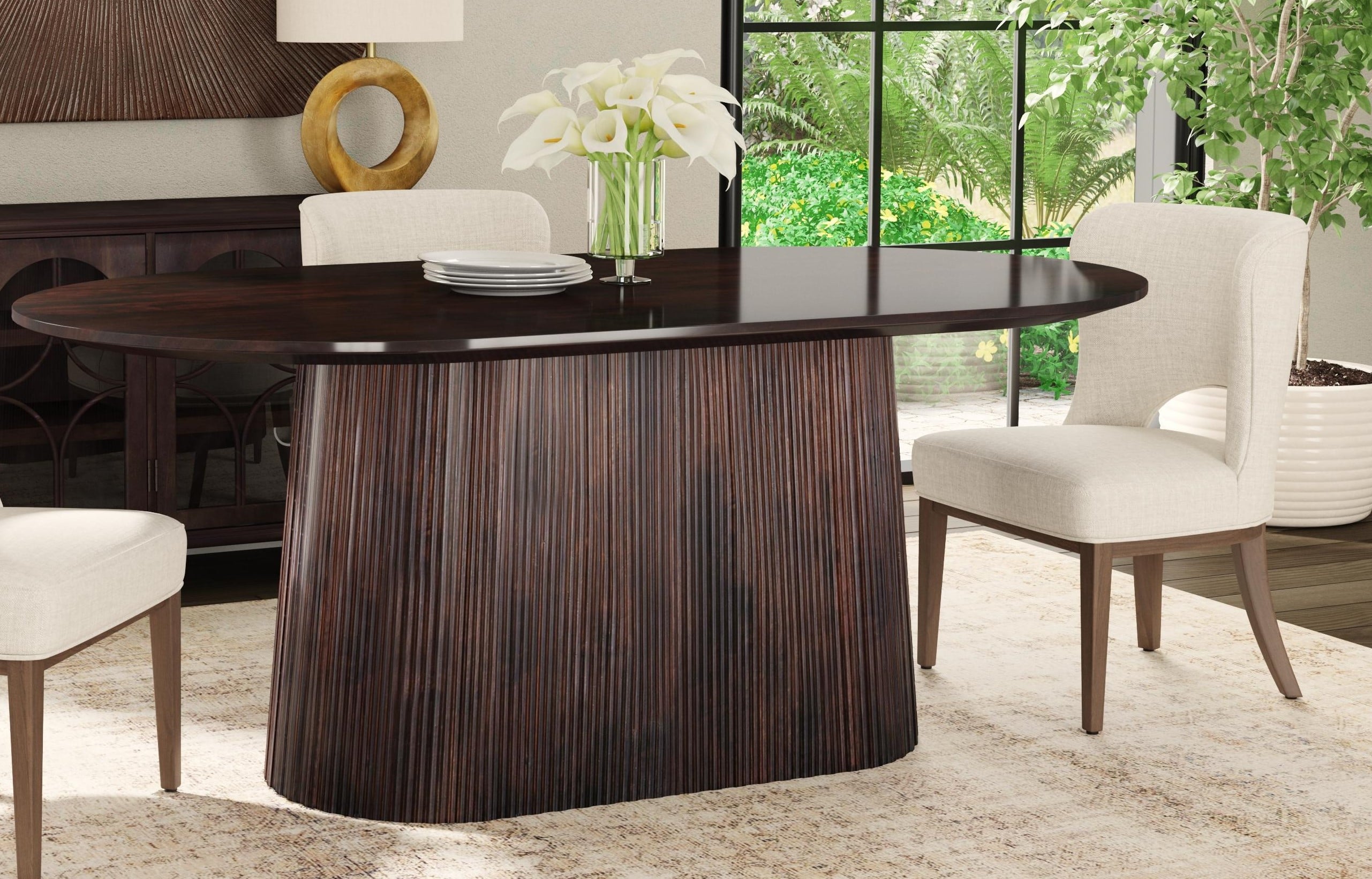 Bassett Mirror Dining Tables Oval Dining Table