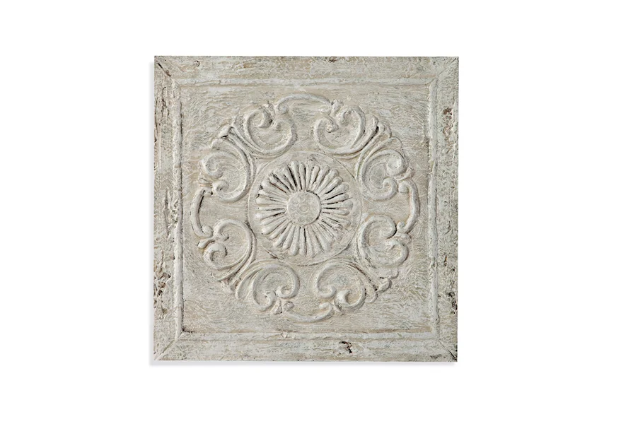  Rosette Wall Hanging by Bassett Mirror at Esprit Decor Home Furnishings