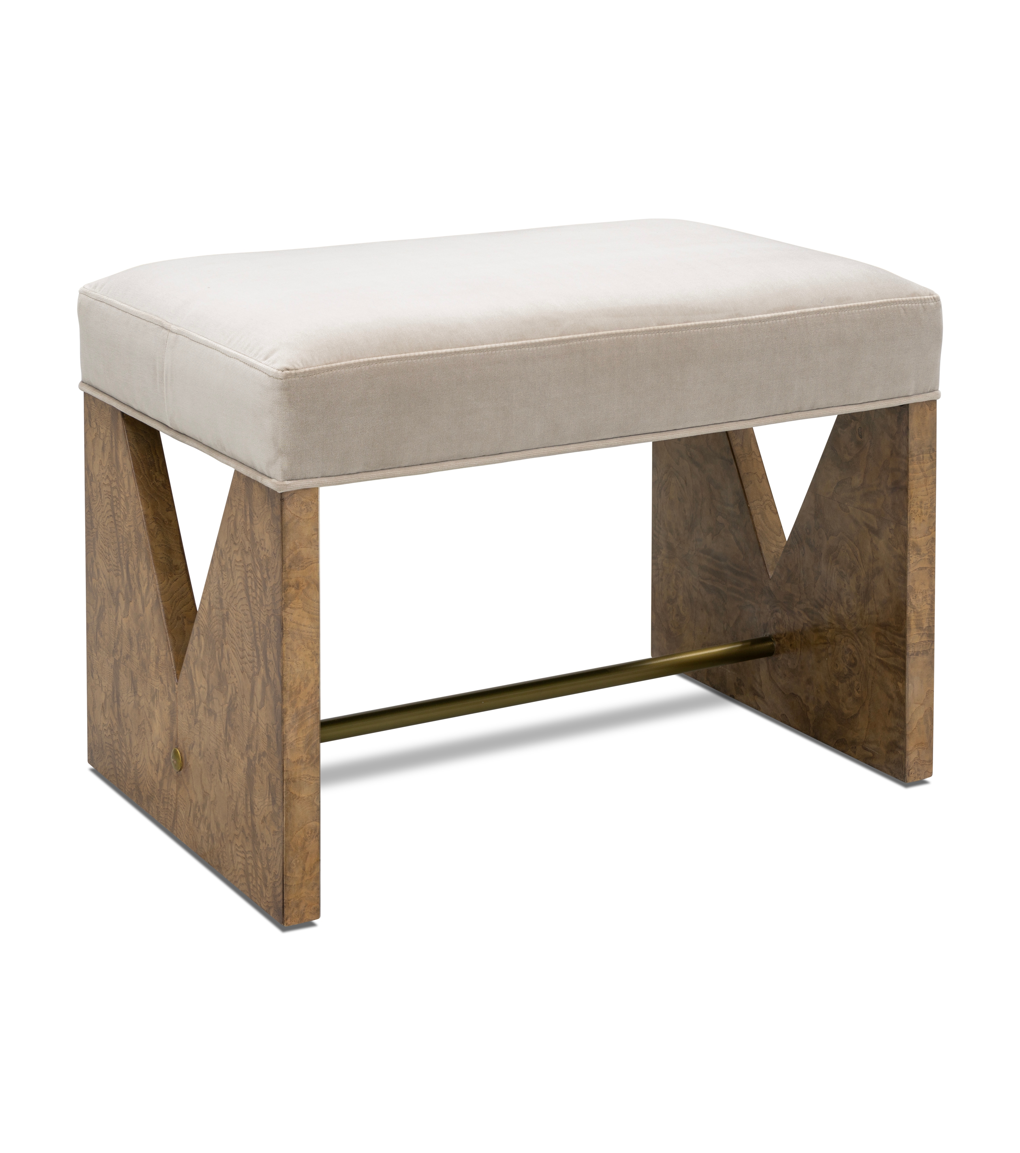 Bassett Mirror Accent Tables Laurent Accent Stool
