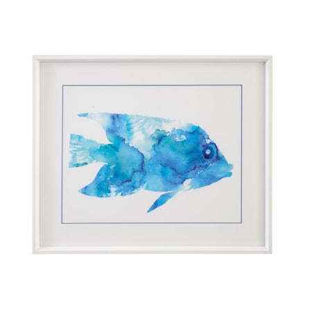Watercolor Fish II Framed Print