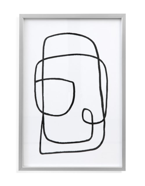 Form Study Xii Framed Print