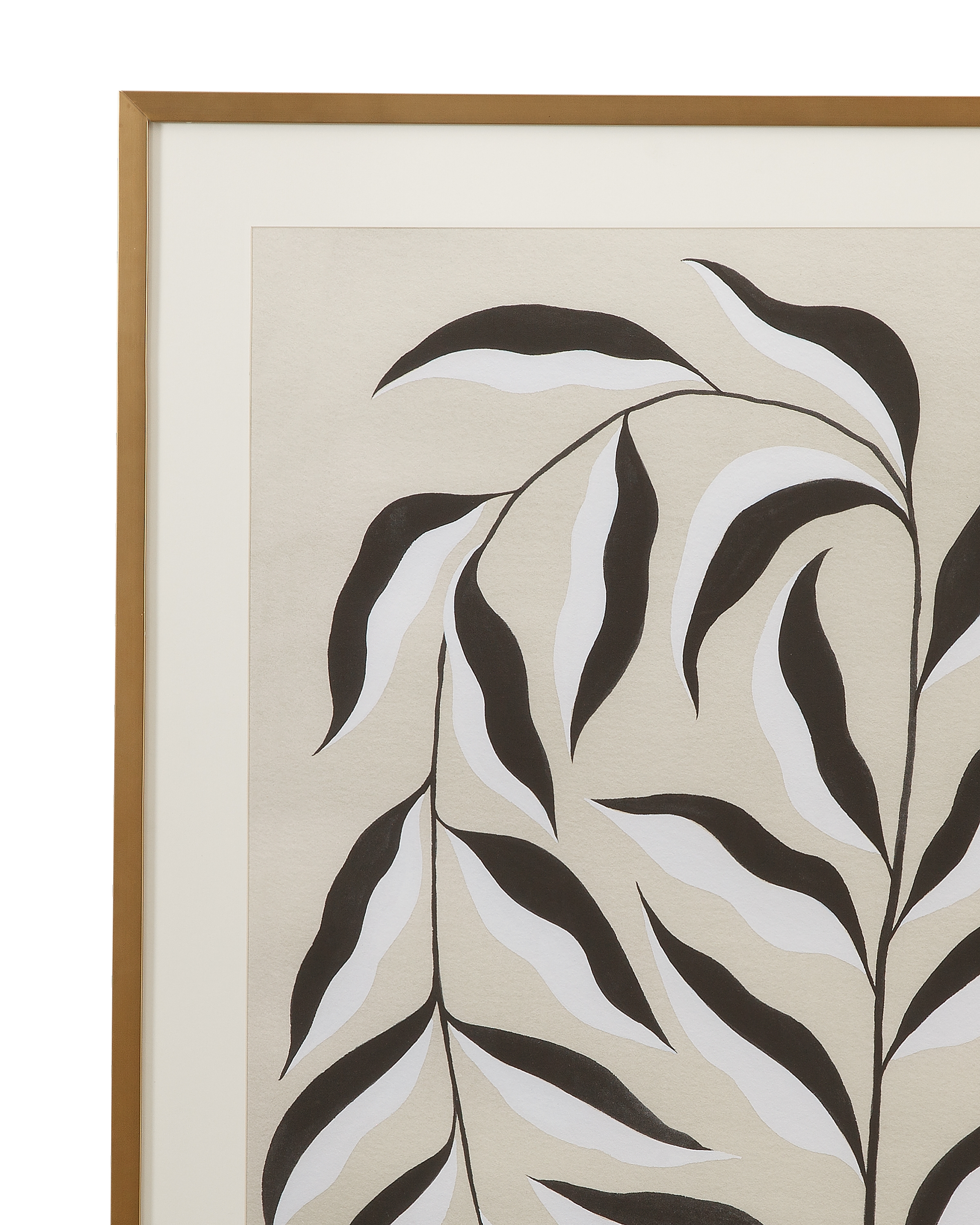 Bassett Mirror Emerging Weeds Emerging Weeds II Framed Print