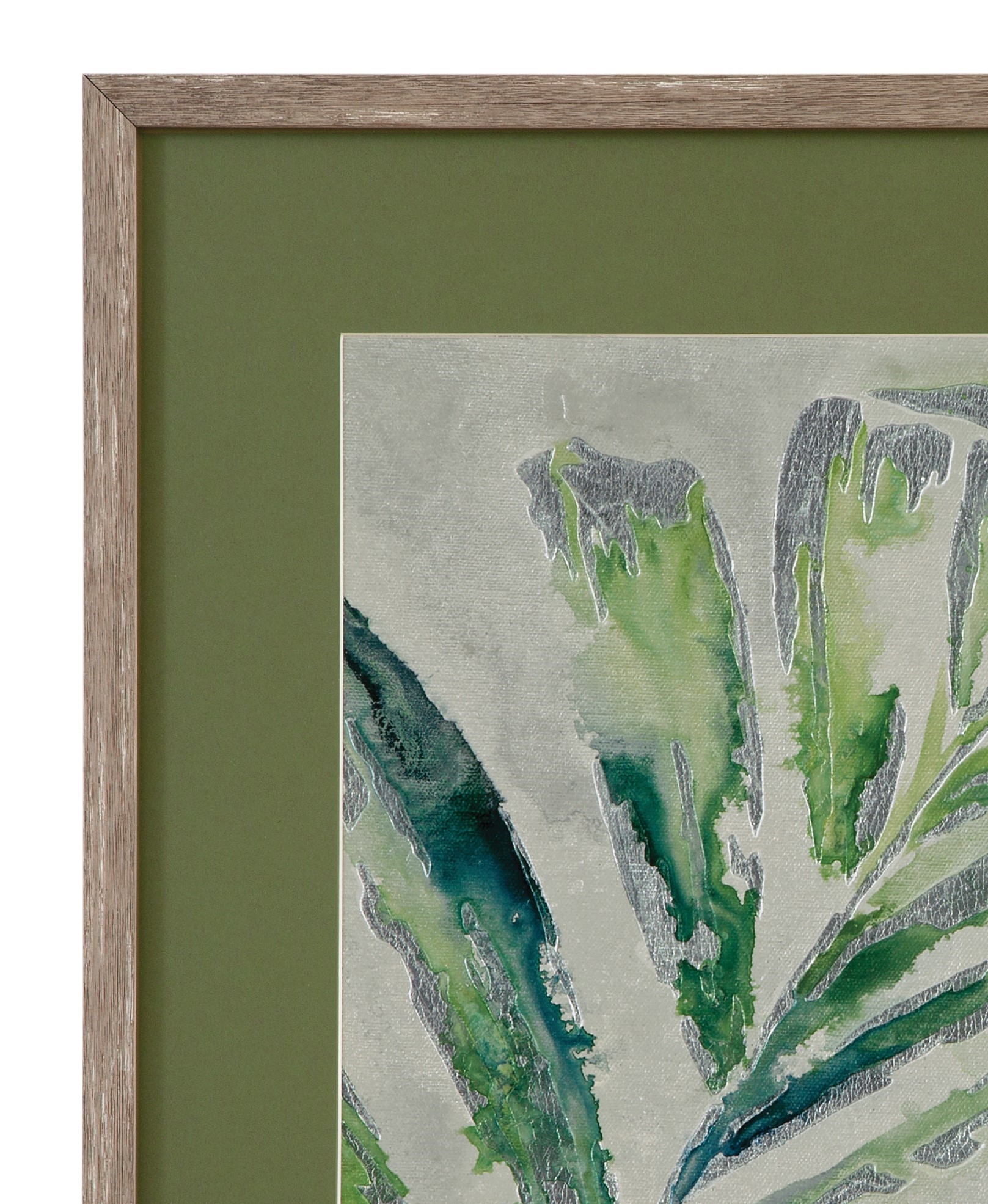 Green Palm I Framed Print