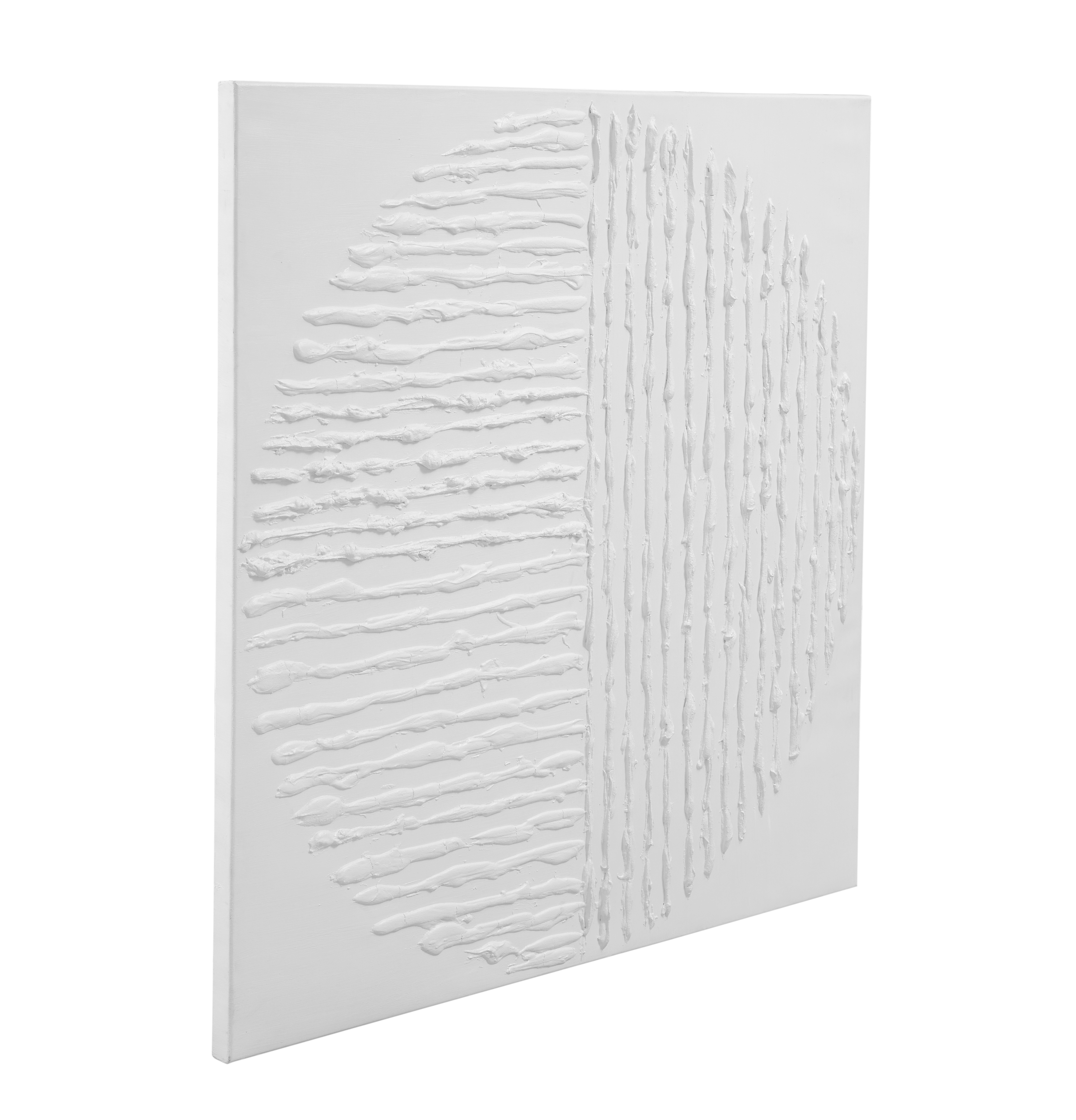 Textured Circle Canvas Art