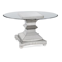 Contemporary Pedestal Dining Table