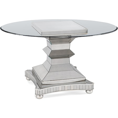 Contemporary Pedestal Dining Table