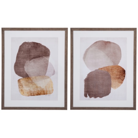 Side Step Framed Print Set Of 2