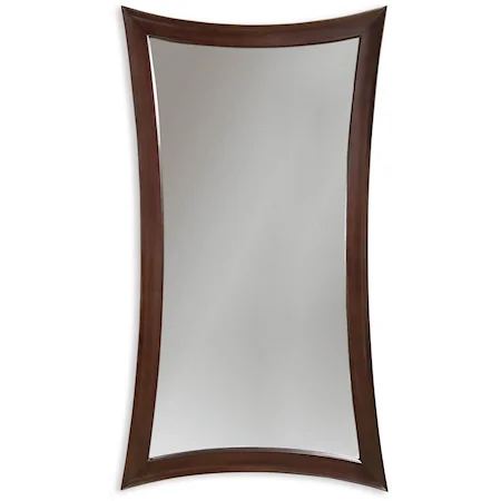 Hour-Glass Leaner Mirror