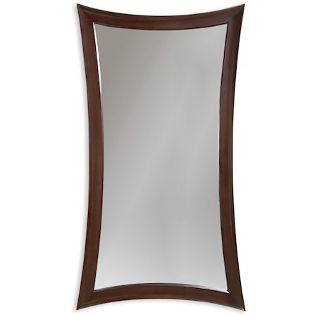 Hour-Glass Leaner Mirror