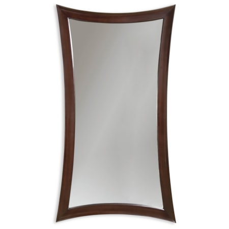 Hour-Glass Leaner Mirror