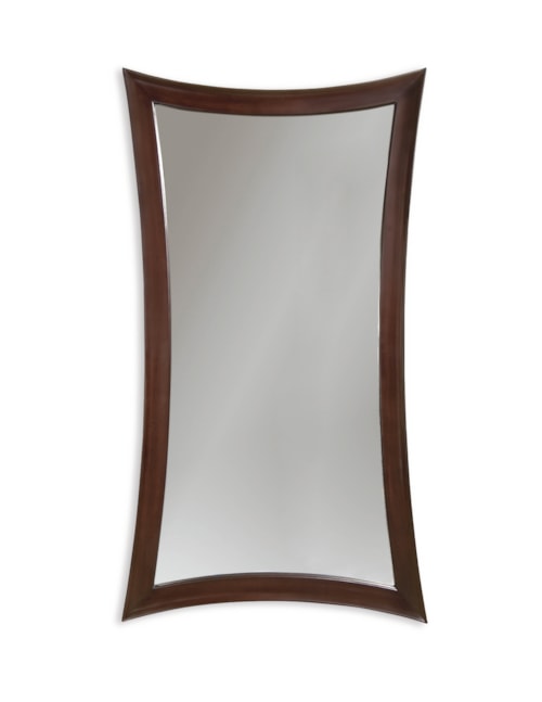 Hour-Glass Leaner Mirror