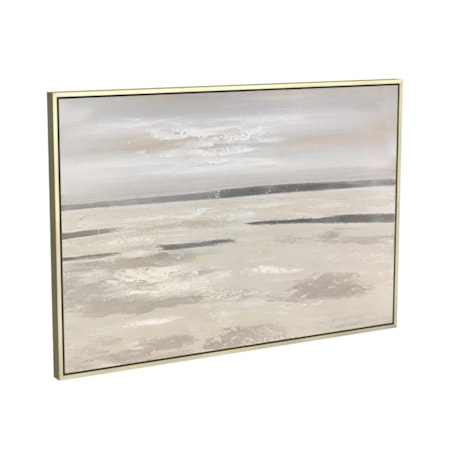 Silver Landscape Framed Art