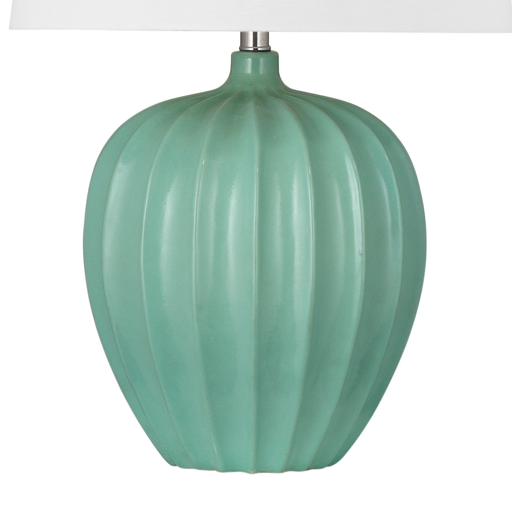 Bassett Mirror Table Lamps Lotus Seafoam Table Lamp