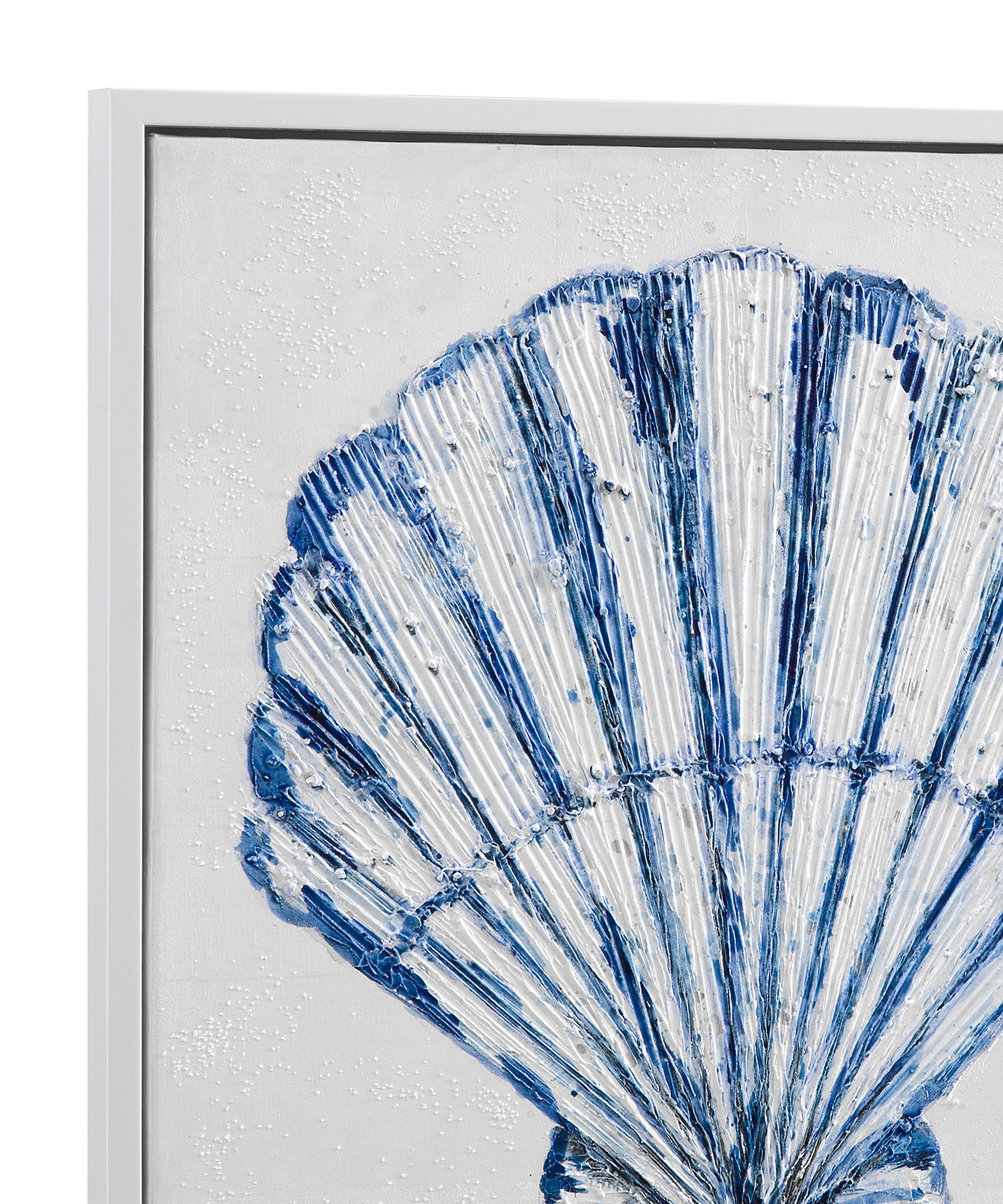 Shells Framed Canvas S/4