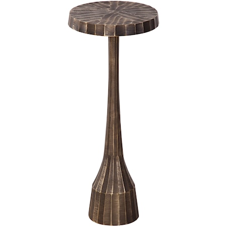 Industrial Bowman Accent Table