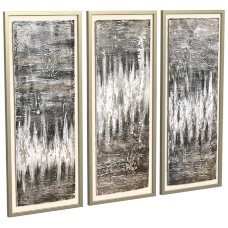 Estatic Framed Art Set of 3 Canvas Art