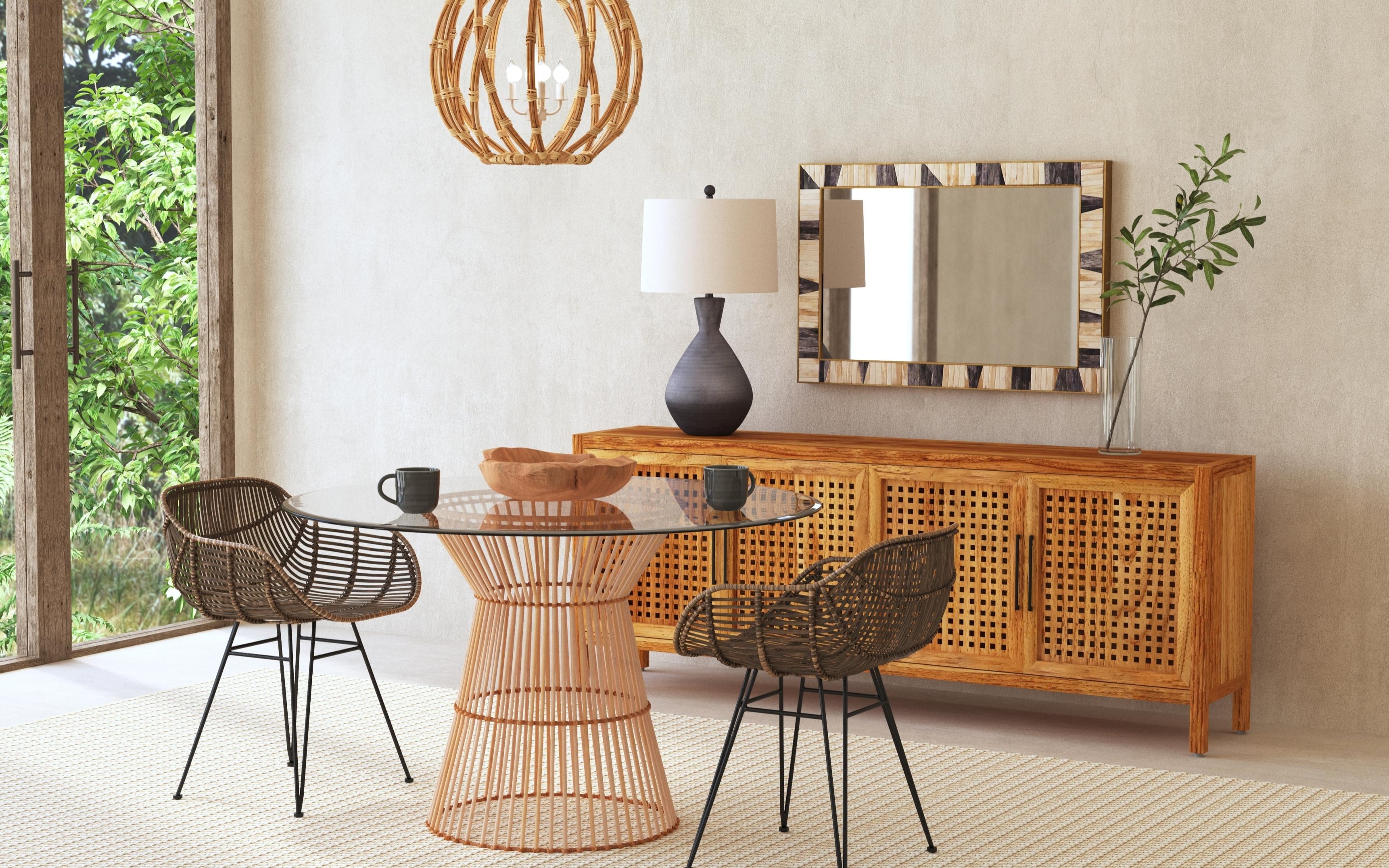 Bassett Mirror Pentak 4-Door Pentak Server