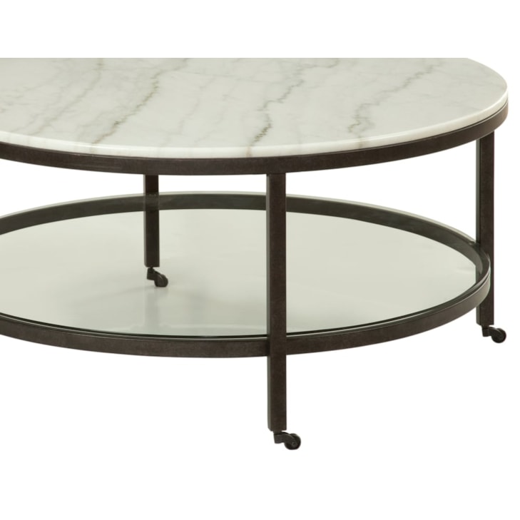 Bassett Mirror Whitman Whitman Round Cocktail Table