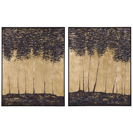 Enchanted Framed Canvas Set Of 2