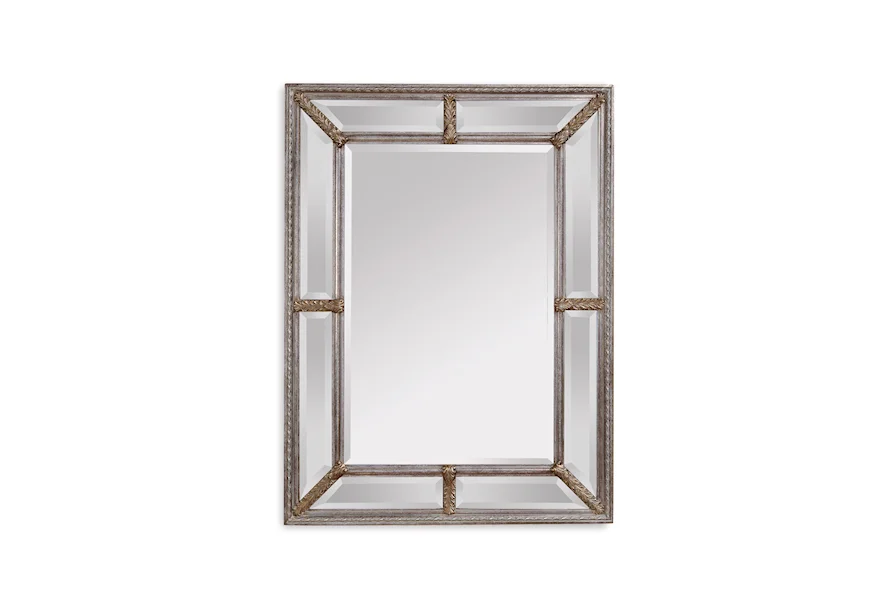  Roma Wall Mirror  by Bassett Mirror at Esprit Decor Home Furnishings