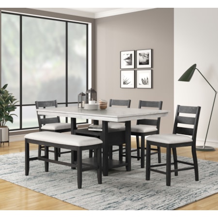 6-Piece Pub Dining Set
