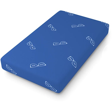 Twin Youth Hybrid Mattress In Blue