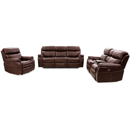 3 Piece Reclining Living Room Set