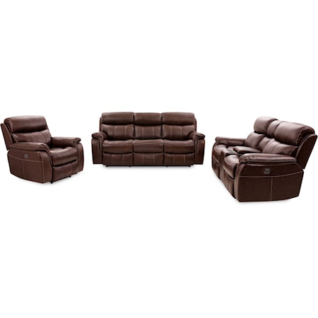 3 Piece Reclining Living Room Set