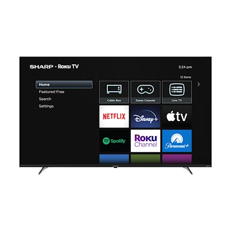 Sharp 65" Smart 4K Roku TV - 4TC65EL8UR