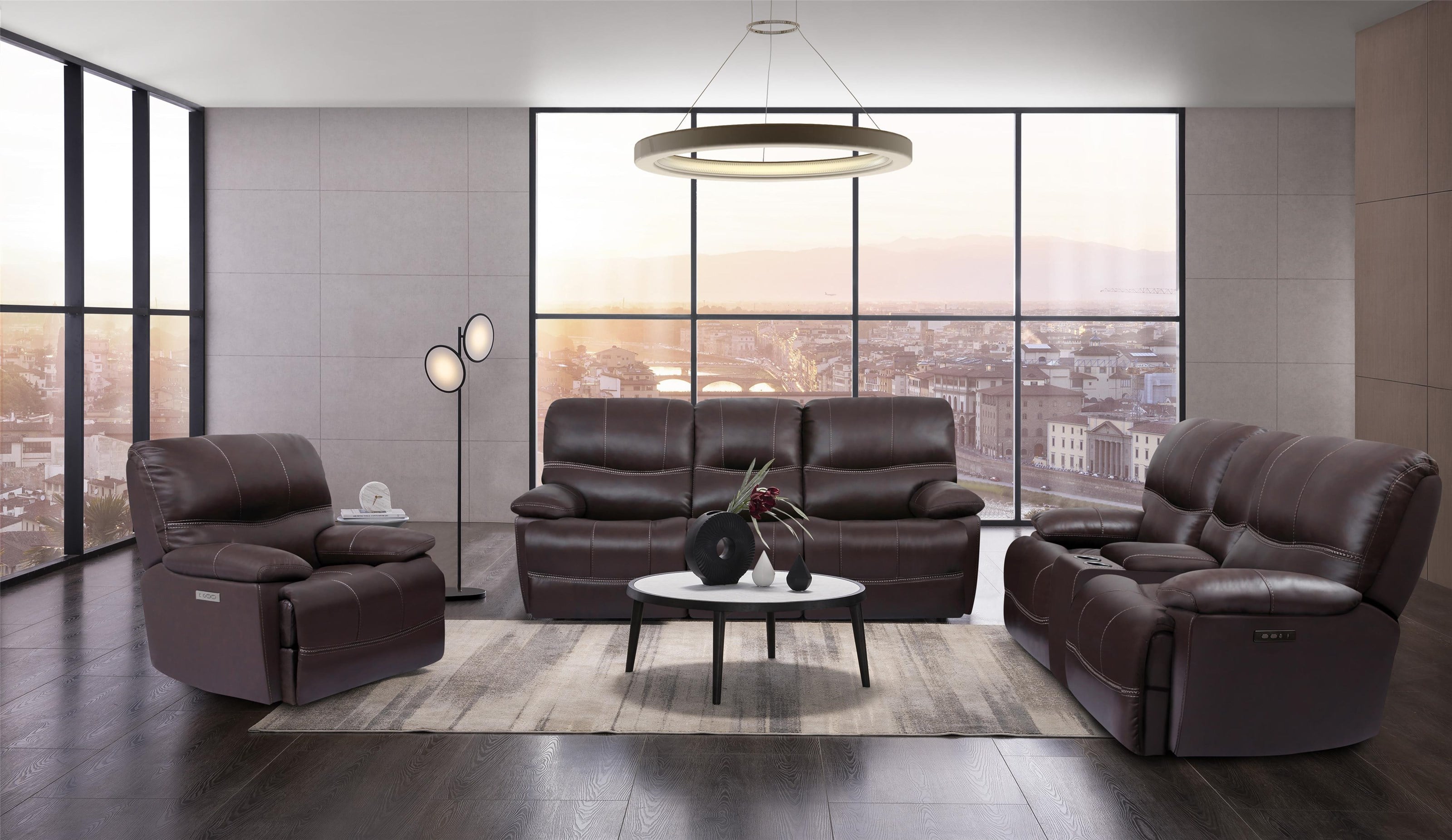 Cheers Madrid Wallhugger Power Sofa