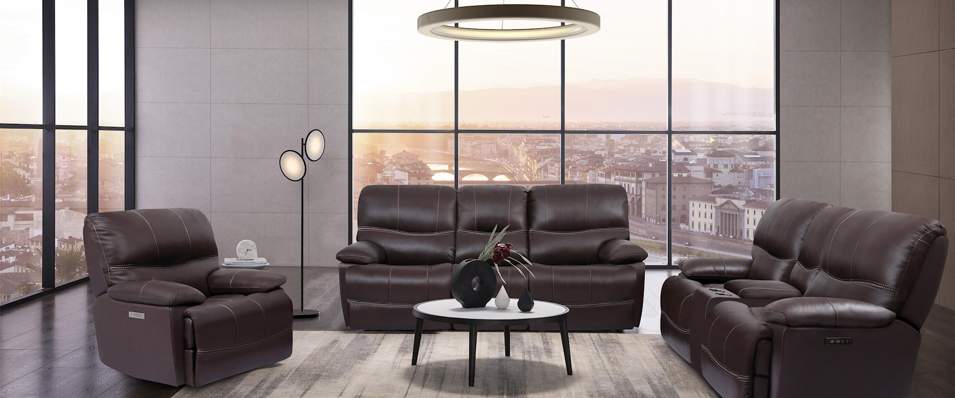 3 Piece Power Reclining Living Room Set